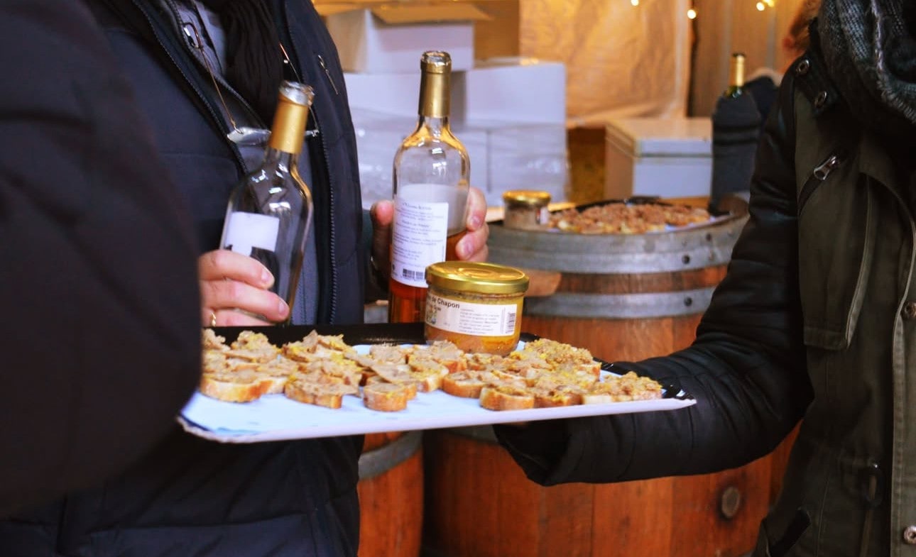 Restauration du midi – assiette landaise et produits du Sud-Ouest